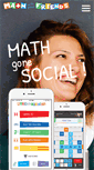 Mobile Screenshot of mathwithyourfriends.com