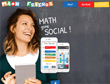 Tablet Screenshot of mathwithyourfriends.com